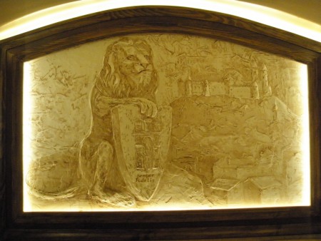 художня ліпнина (лев)