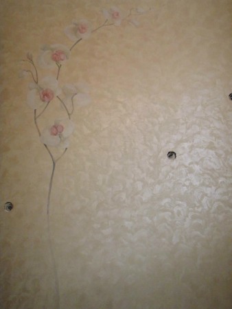 художній розпис ( орхідея )