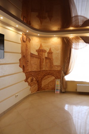 художня ліпнина (vip зала ресторану в Рогатині )