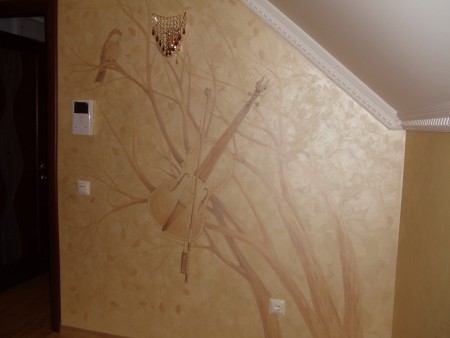 дерево і скрипка